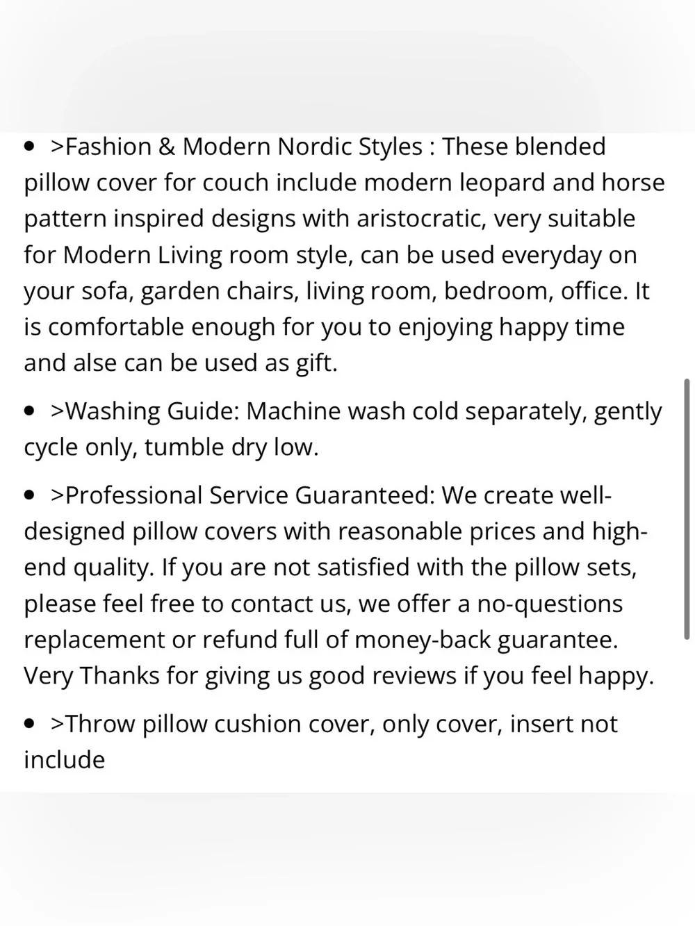 Croker Horse ‘Horse’ Embroidered Pillow Cover SQUARE 18x18” BEIGE WHITE